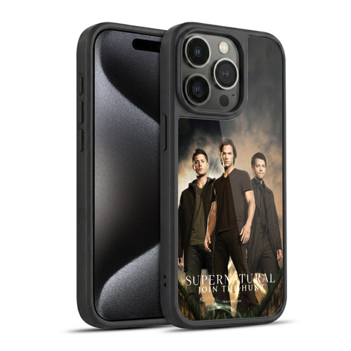 Supernatural Key Art Sam, Dean & Castiel 2 Gel Armour Case For Apple iPhone 15 Pro