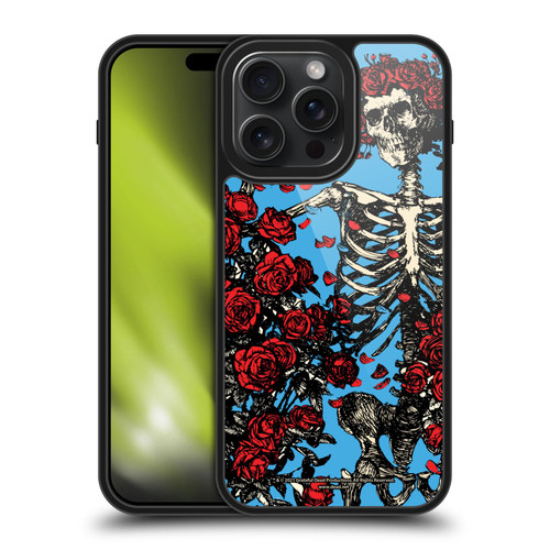 Grateful Dead Trends Bertha Skull Roses Gel Armour Case For Apple iPhone 15 Pro Max