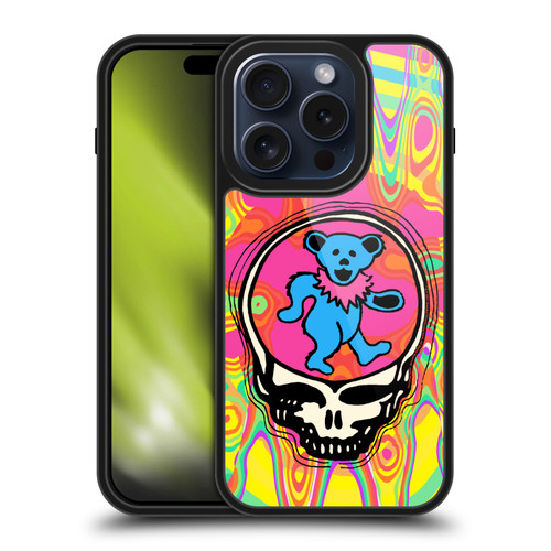 Grateful Dead Trends Bear Gel Armour Case For Apple iPhone 15 Pro