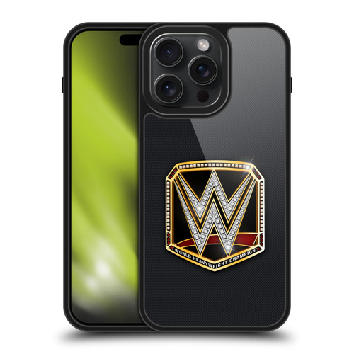 WWE Title Belts World Heavyweight Champion Gel Armour Case For Apple iPhone 15 Pro Max