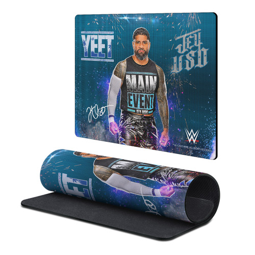 WWE Jey Uso Portrait Gaming Office Desk PC Keyboard Mouse Mat Pad 9.84 x 11.81 x 0.12 inches (250 x 300 mm) - S
