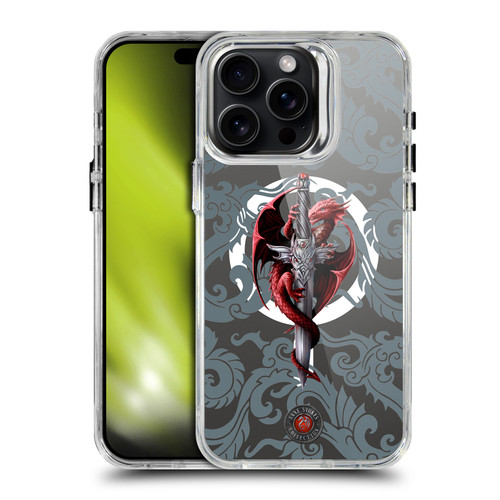Anne Stokes Mixed Fantasy Art Dragon Dagger SHOCKPROOF BUMPER CASE COMPATIBLE WITH Apple iPhone 15 Pro Max & MAGSAFE