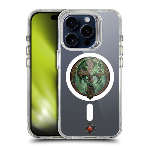 Anne Stokes Mixed Fantasy Art Dragon Woodland Guardian SHOCKPROOF BUMPER CASE COMPATIBLE WITH Apple iPhone 15 Pro & MAGSAFE