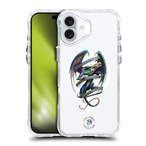 Anne Stokes Mixed Fantasy Art Dragon Survive The Reality SHOCKPROOF BUMPER CASE COMPATIBLE WITH Apple iPhone 16 Plus & MAGSAFE