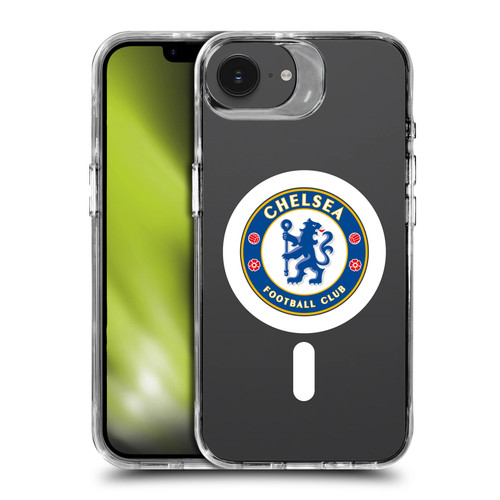 Chelsea Football Club Logo Icon Badge SHOCKPROOF BUMPER CASE COMPATIBLE WITH Apple iPhone 16e & MAGSAFE Chelsea Football Club Logo Icon Badge SHOCKPROOF BUMPER CASE COMPATIBLE WITH Apple iPhone 16e & MAGSAFE