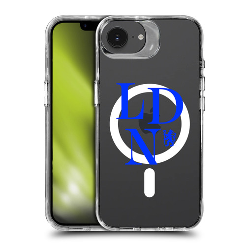 Chelsea Football Club Logo Icon Logotype SHOCKPROOF BUMPER CASE COMPATIBLE WITH Apple iPhone 16e & MAGSAFE
