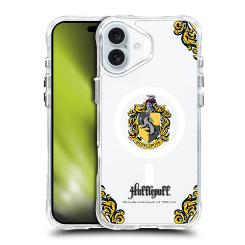 Harry Potter Houses Hufflepuff SHOCKPROOF BUMPER CASE COMPATIBLE WITH Apple iPhone 16 Plus & MAGSAFE