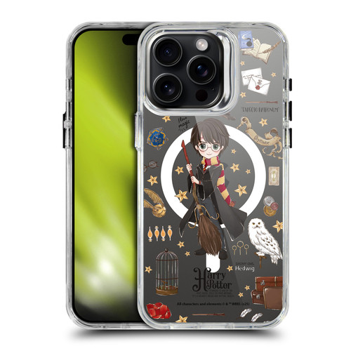 Harry Potter Magical Icons Harry Potter SHOCKPROOF BUMPER CASE COMPATIBLE WITH Apple iPhone 15 Pro Max & MAGSAFE