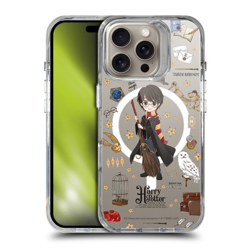 Harry Potter Magical Icons Harry Potter SHOCKPROOF BUMPER CASE COMPATIBLE WITH Apple iPhone 16 Pro & MAGSAFE