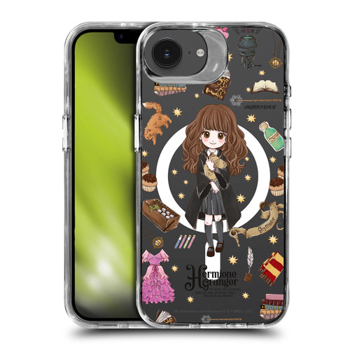 Harry Potter Magical Icons Hermione Granger SHOCKPROOF BUMPER CASE COMPATIBLE WITH Apple iPhone 16e / Apple iPhone 17e & MAGSAFE