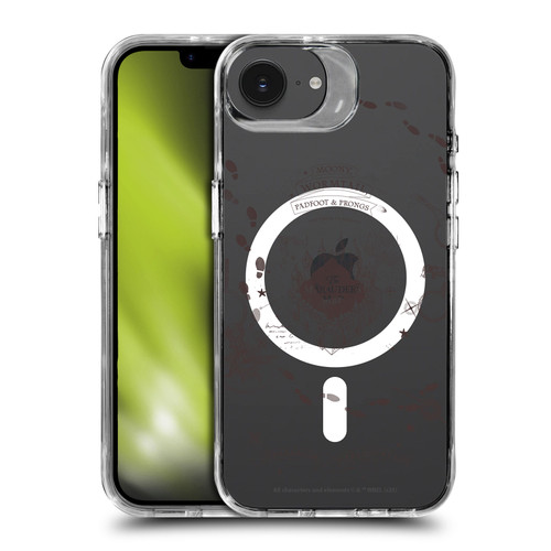 Harry Potter Magical Icons The Marauder's Map SHOCKPROOF BUMPER CASE COMPATIBLE WITH Apple iPhone 16e & MAGSAFE