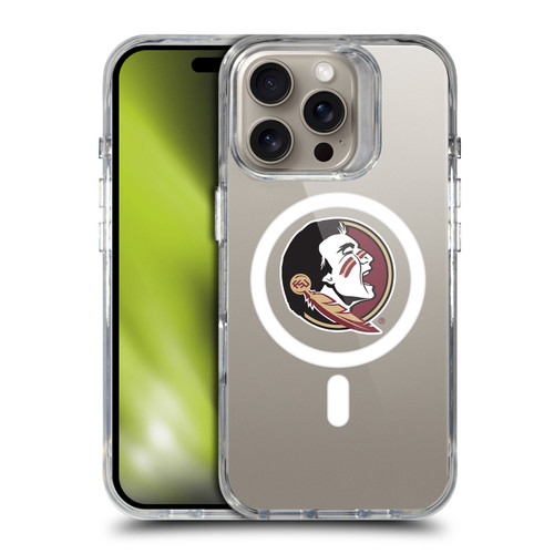 Florida State University FSU Florida State University Logo SHOCKPROOF BUMPER CASE COMPATIBLE WITH  & MAGSAFE Apple iPhone 16 Pro