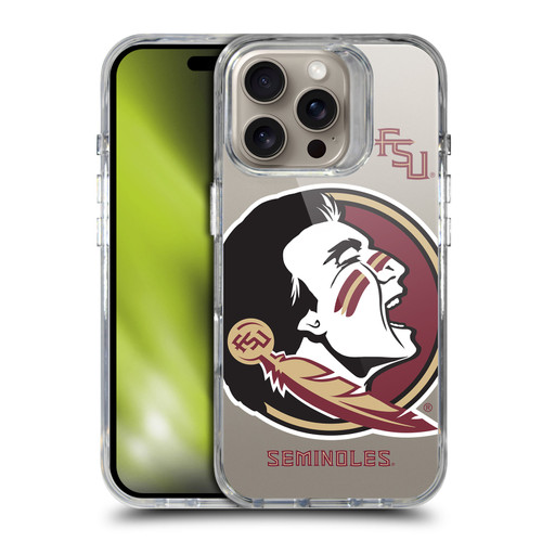 Florida State University FSU Florida State University Oversized SHOCKPROOF BUMPER CASE COMPATIBLE WITH Apple iPhone 16 Pro & MAGSAFE