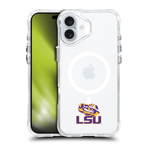 Louisiana State University LSU Louisiana State University LSU Eye of The Tiger Minimalist SHOCKPROOF BUMPER CASE COMPATIBLE WITH Apple iPhone 16 Plus & MAGSAFE Louisiana State University LSU Louisiana State University LSU Eye of The Tiger Minimalist SHOCKPROOF BUMPER CASE COMPATIBLE WITH Apple iPhone 16 Plus & MAGSAFE