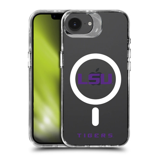 Louisiana State University LSU Louisiana State University LSU Logotype SHOCKPROOF BUMPER CASE COMPATIBLE WITH  & MAGSAFE Apple iPhone 16e
