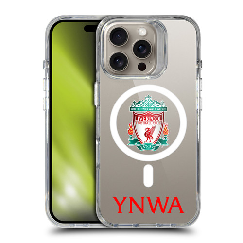 Liverpool Football Club Logo Icon Crest YNWA SHOCKPROOF BUMPER CASE COMPATIBLE WITH Apple iPhone 16 Pro & MAGSAFE