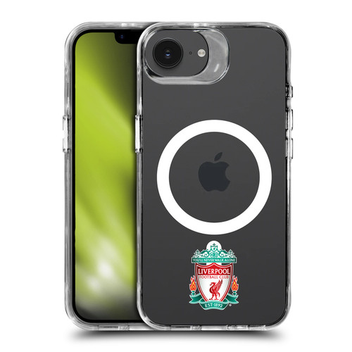 Liverpool Football Club Logo Icon Crest Minimalist SHOCKPROOF BUMPER CASE COMPATIBLE WITH Apple iPhone 16e & MAGSAFE