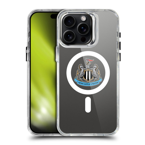 Newcastle United Football Club Logo Icon Crest SHOCKPROOF BUMPER CASE COMPATIBLE WITH Apple iPhone 15 Pro Max & MAGSAFE