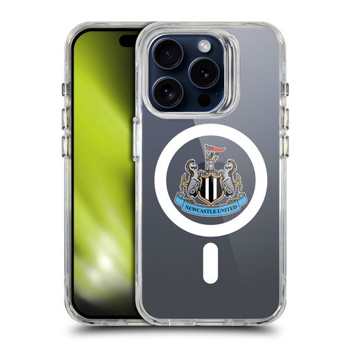 Newcastle United Football Club Logo Icon Crest SHOCKPROOF BUMPER CASE COMPATIBLE WITH Apple iPhone 15 Pro & MAGSAFE