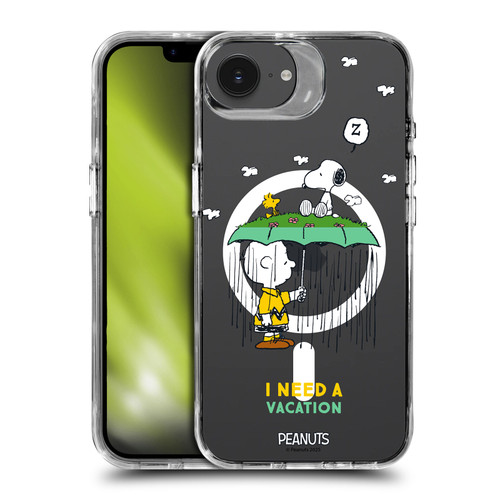 Peanuts Snoopy & Friends Charlie Brown & Woodstock SHOCKPROOF BUMPER CASE COMPATIBLE WITH Apple iPhone 16e & MAGSAFE