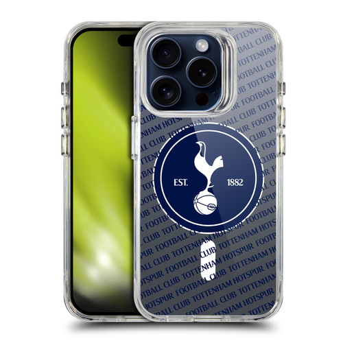 Tottenham Hotspur F.C. Logo Icon Cockerel Oversized SHOCKPROOF BUMPER CASE COMPATIBLE WITH  & MAGSAFE Apple iPhone 15 Pro