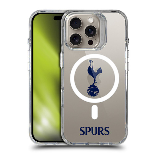 Tottenham Hotspur F.C. Logo Icon Cockerel Minimalist SHOCKPROOF BUMPER CASE COMPATIBLE WITH Apple iPhone 16 Pro & MAGSAFE