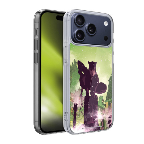 Batman DC Comics Catwoman A Celebration of 75 Years Soft Gel Case for Apple iPhone 17 Pro