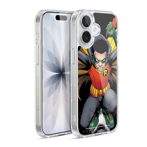 Batman DC Comics Damian Wayne Robin Soft Gel Case for Apple iPhone 17