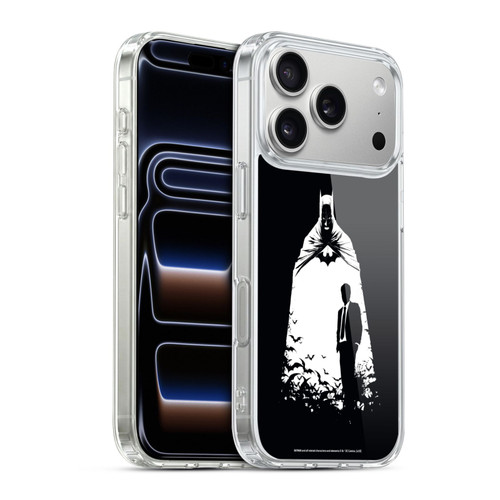 Batman DC Comics Duality Alter Ego Bats Soft Gel Case for Apple iPhone 17 Pro