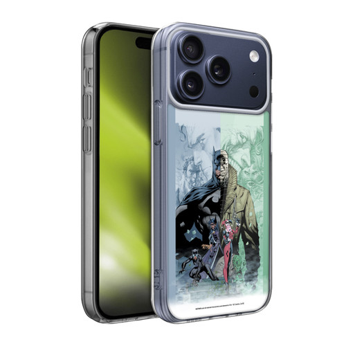 Batman DC Comics Famous Comic Book Covers Hush Harley Quinn Superman Soft Gel Case for Apple iPhone 17 Pro Max