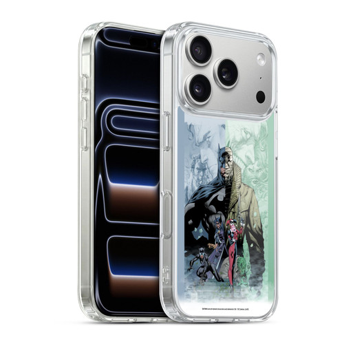 Batman DC Comics Famous Comic Book Covers Hush Harley Quinn Superman Soft Gel Case for Apple iPhone 17 Pro