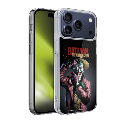 Batman DC Comics Famous Comic Book Covers Joker The Killing Joke Soft Gel Case for Apple iPhone 17 Pro