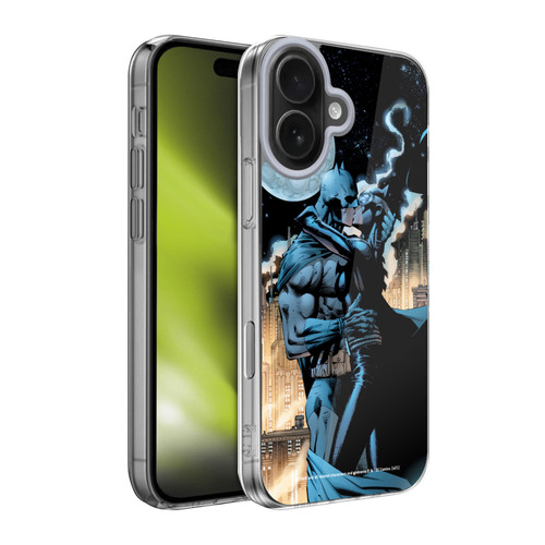 Batman DC Comics Hush #610 Catwoman Kiss Soft Gel Case for Apple iPhone 17
