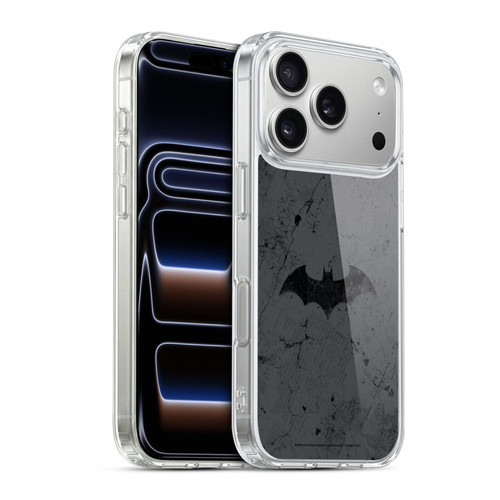 Batman DC Comics Hush Logo Distressed Soft Gel Case for Apple iPhone 17 Pro