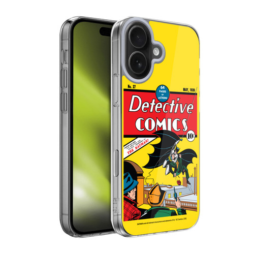 Batman DC Comics Iconic Comic Book Costumes Detective Comics #27 Soft Gel Case for Apple iPhone 17