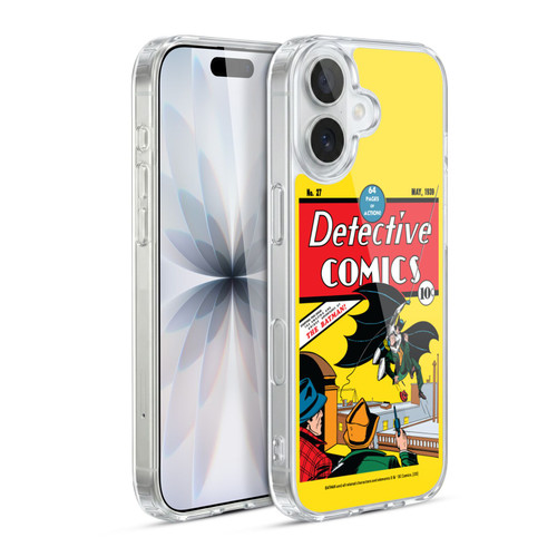 Batman DC Comics Iconic Comic Book Costumes Detective Comics #27 Soft Gel Case for Apple iPhone 17
