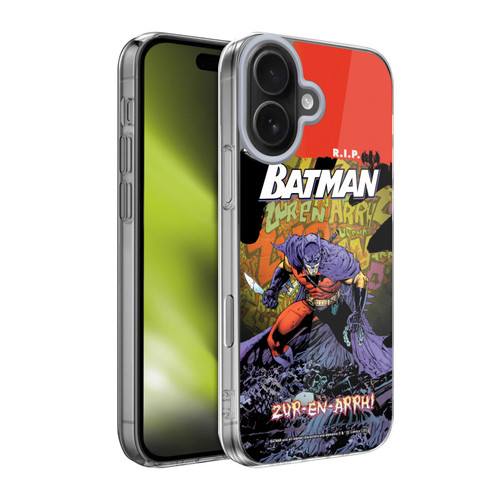 Batman DC Comics Iconic Comic Book Costumes Zur-En-Arrh Soft Gel Case for Apple iPhone 17