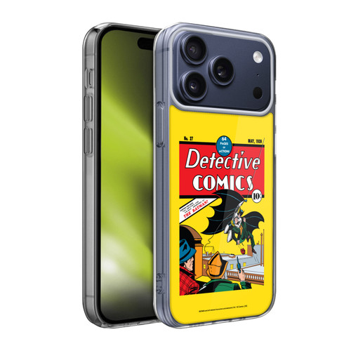 Batman DC Comics Iconic Comic Book Costumes Detective Comics #27 Soft Gel Case for Apple iPhone 17 Pro Max
