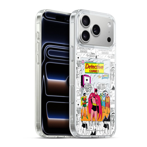 Batman DC Comics Iconic Comic Book Costumes Rainbow Soft Gel Case for Apple iPhone 17 Pro Max