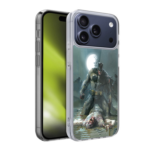 Batman DC Comics Iconic Comic Book Costumes The Dark Knight Returns Soft Gel Case for Apple iPhone 17 Pro