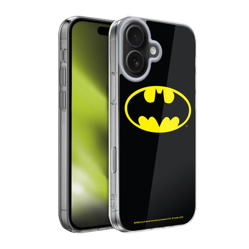 Batman DC Comics Logos Classic Soft Gel Case for Apple iPhone 17