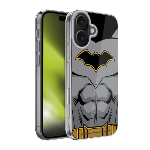 Batman DC Comics Logos Rebirth Costume Soft Gel Case for Apple iPhone 17
