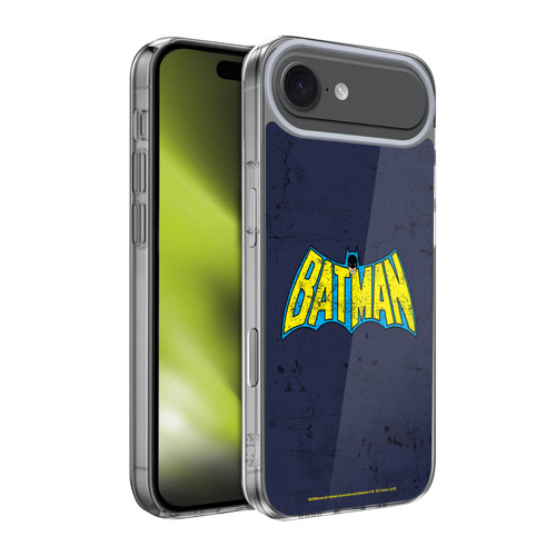 Batman DC Comics Logos Classic Distressed Look Soft Gel Case for Apple iPhone 17 Air