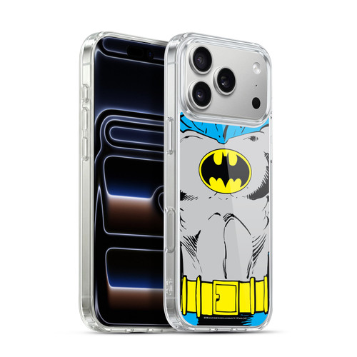 Batman DC Comics Logos Classic Costume Soft Gel Case for Apple iPhone 17 Pro Max