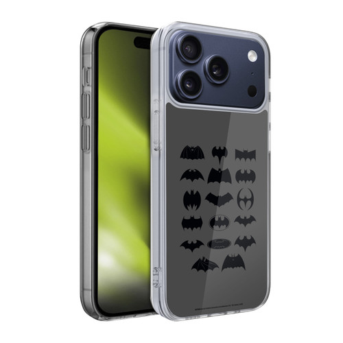 Batman DC Comics Logos Comic Soft Gel Case for Apple iPhone 17 Pro