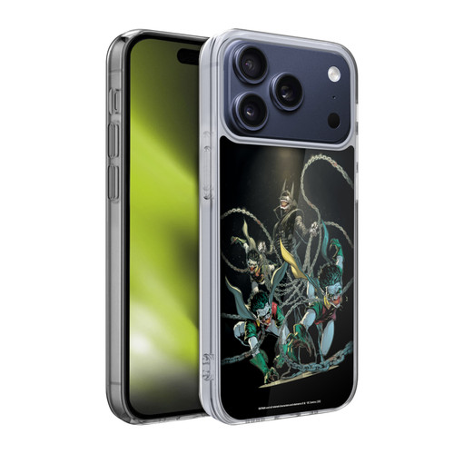 Batman DC Comics The Dark Knights Batman Who Laughs Rabid Robins Soft Gel Case for Apple iPhone 17 Pro