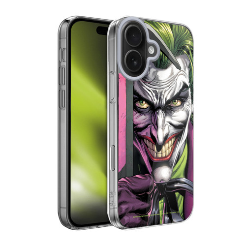 Batman DC Comics Three Jokers The Clown Soft Gel Case for Apple iPhone 17