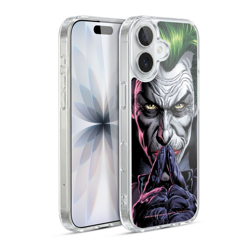Batman DC Comics Three Jokers The Criminal Soft Gel Case for Apple iPhone 17