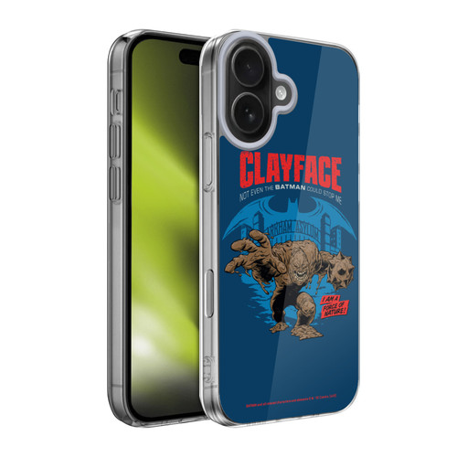 Batman DC Comics Villains Breakout Clayface Soft Gel Case for Apple iPhone 17
