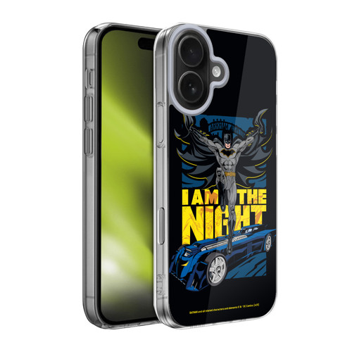 Batman DC Comics Villains Breakout I Am The Night Soft Gel Case for Apple iPhone 17